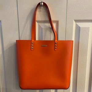 Orange Rebecca Minkoff tote
